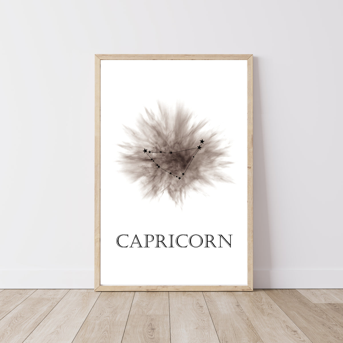 Capricorn on White