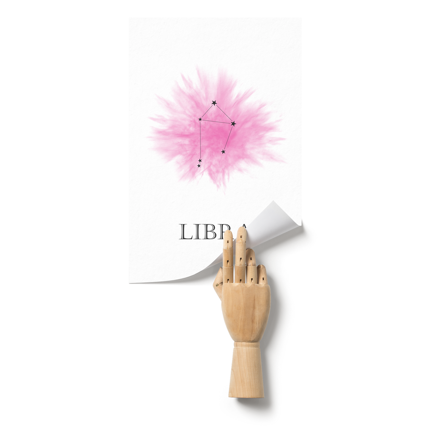 Libra on White