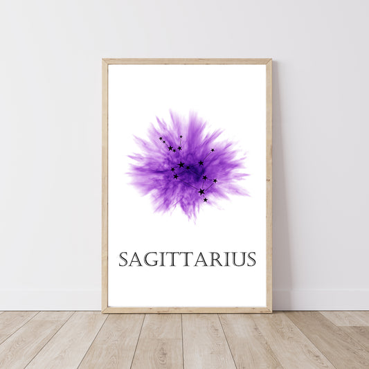 Sagittarius on White